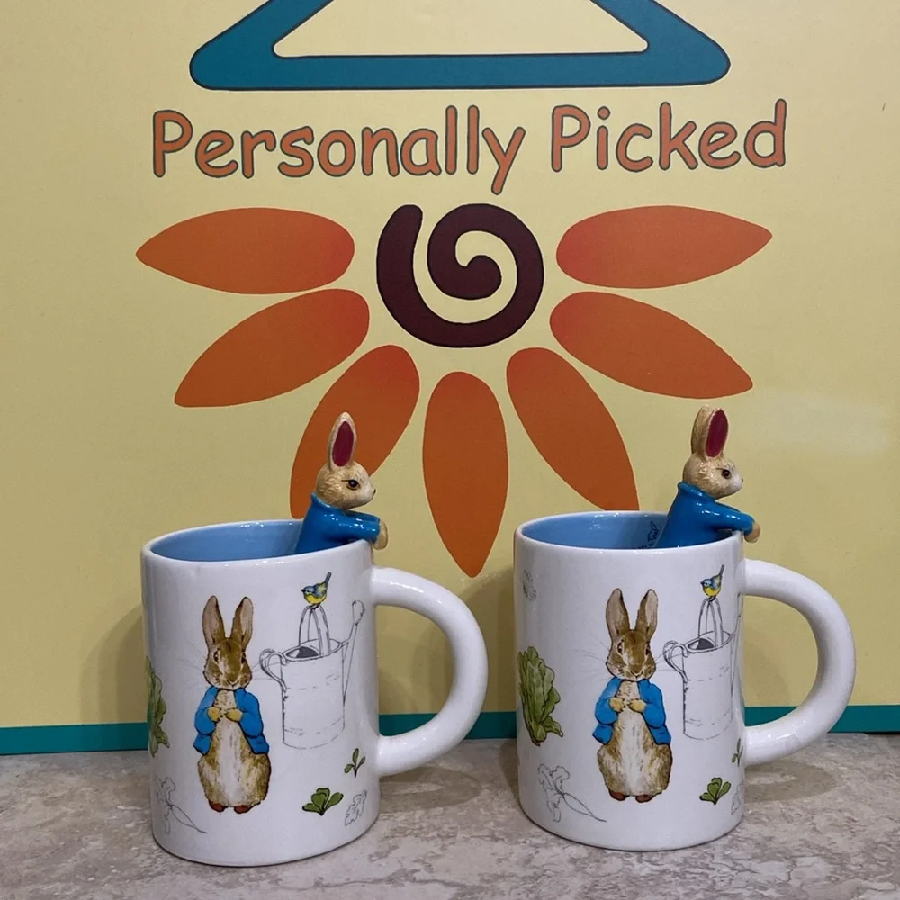 Beatrix Potter Peter Rabbit Mugs - Picture 1 of 11